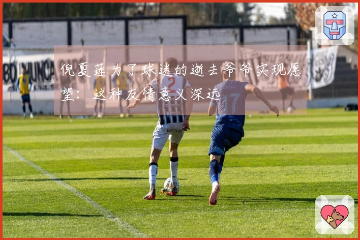 倪夏莲为了球迷的逝去爷爷实现愿望：这种友情意义深远